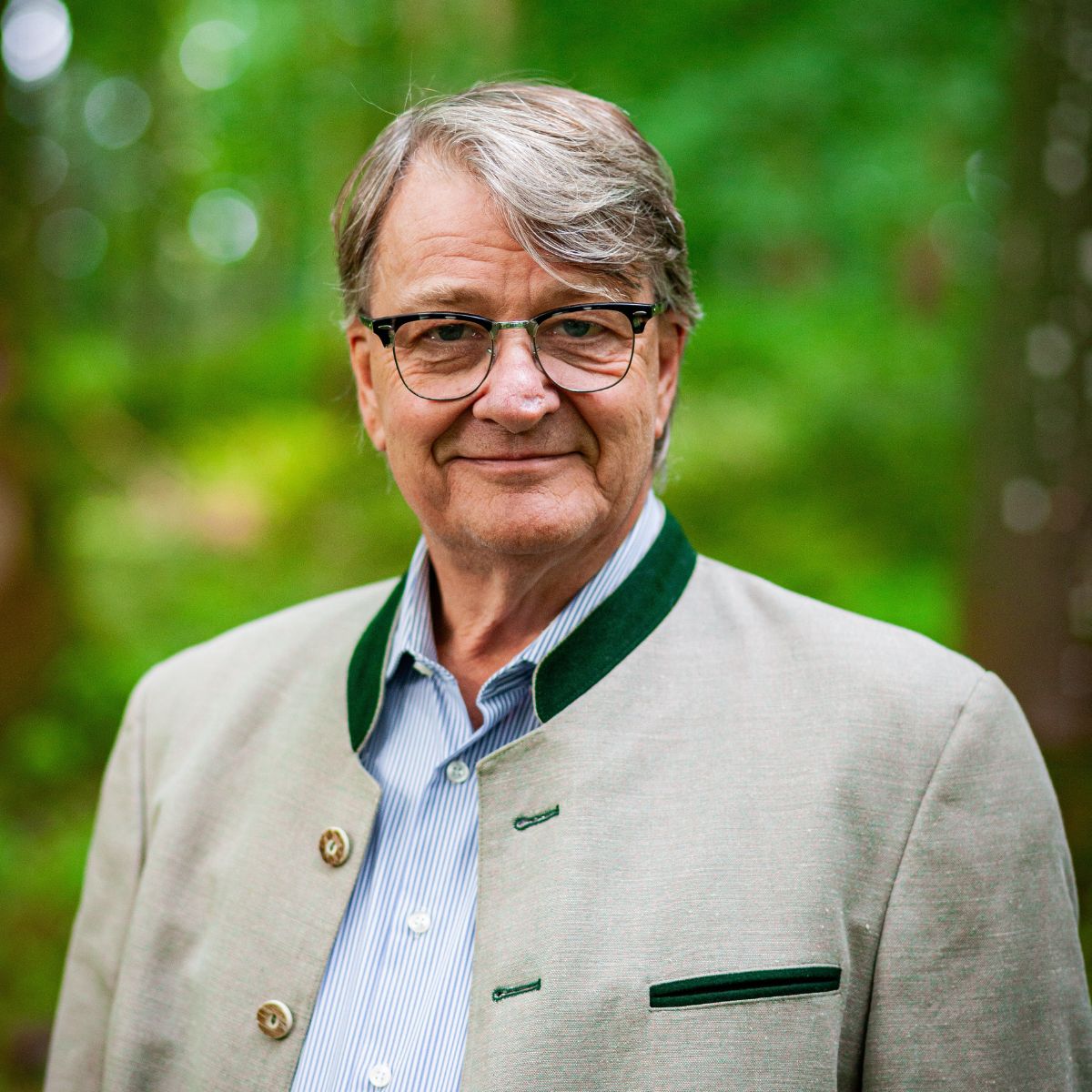 Detlev von Bülow, Initiator des Ruhewald Bossee, engagiert für Waldbestattung und alternative Bestattungsarten im Naturpark Westensee bei Rendsburg und Kiel